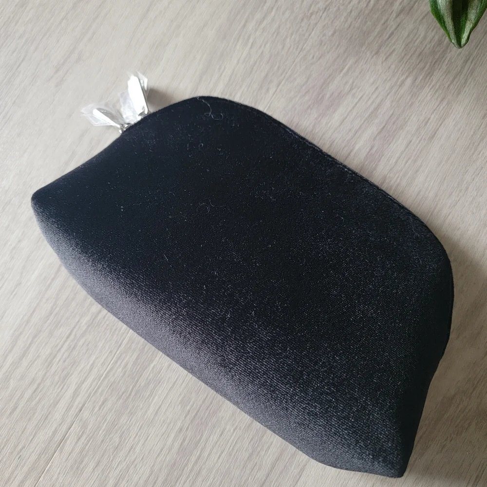Flash Sale🎉 Authentic Dior Black Velvet Cosmetic Pouch